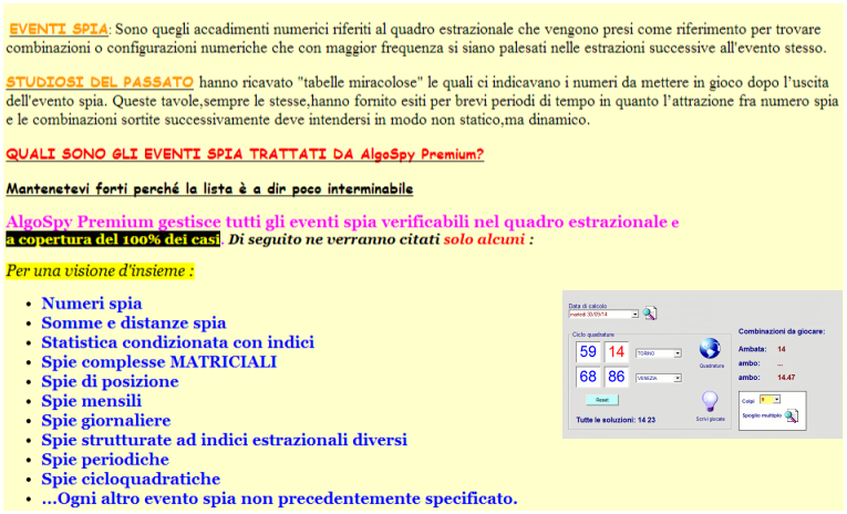 algospy cosa fa
